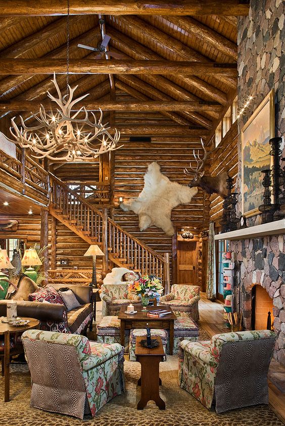 Salas de estar en casas rústicas antiguas SALA COMEDOR