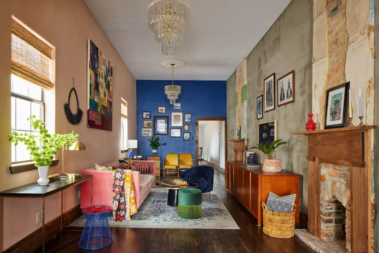 +15 ideas para decorar las paredes de las salas de estar - SALA COMEDOR