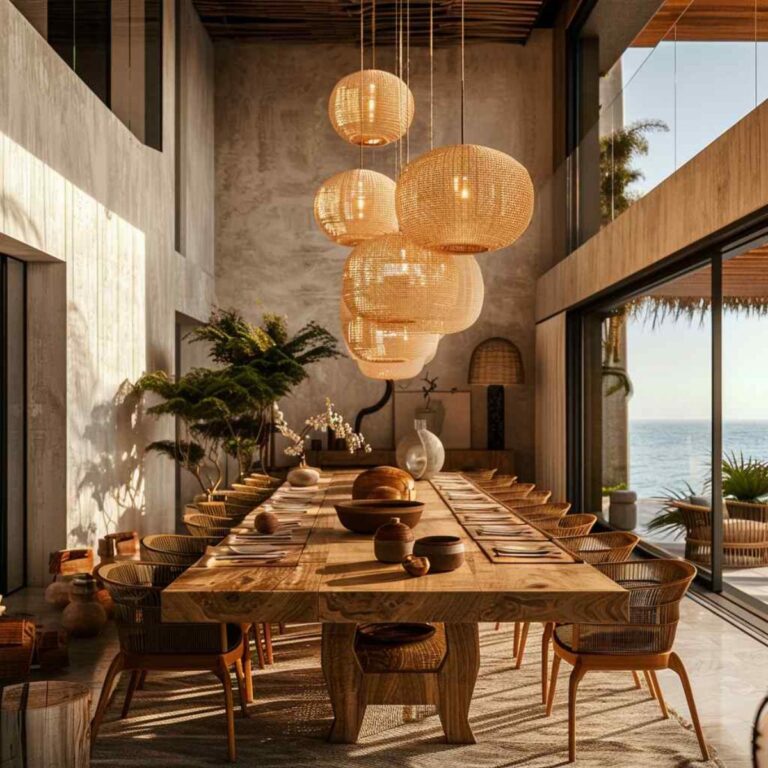 Ideas de comedores que combinan elementos modernos - SALA COMEDOR